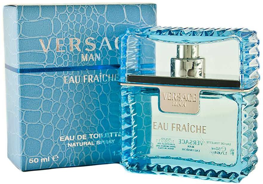 Versace Man Eau Fraiche by Versace for Men - Eau de Toilette, 50ml